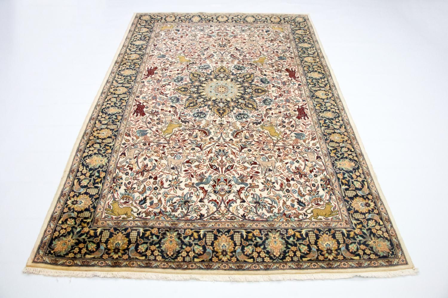 Alfombra persa - Clásica - 220 x 140 cm - beige