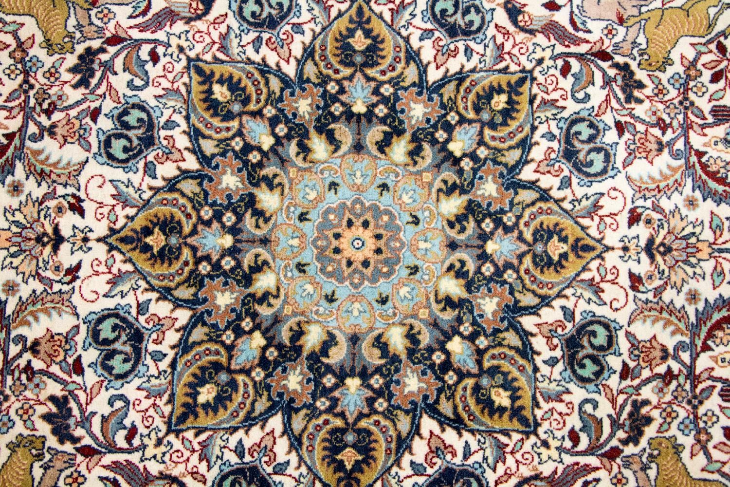 Alfombra persa - Clásica - 220 x 140 cm - beige