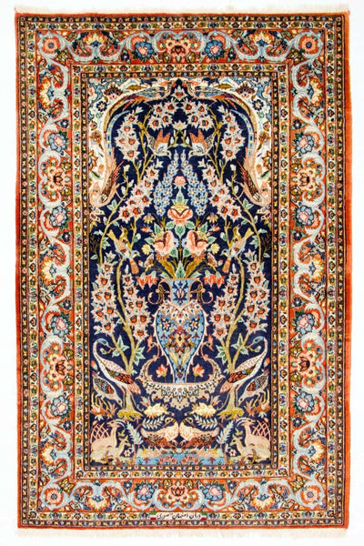 Isfahan Alfombra 106x160cm - Alfombra persa