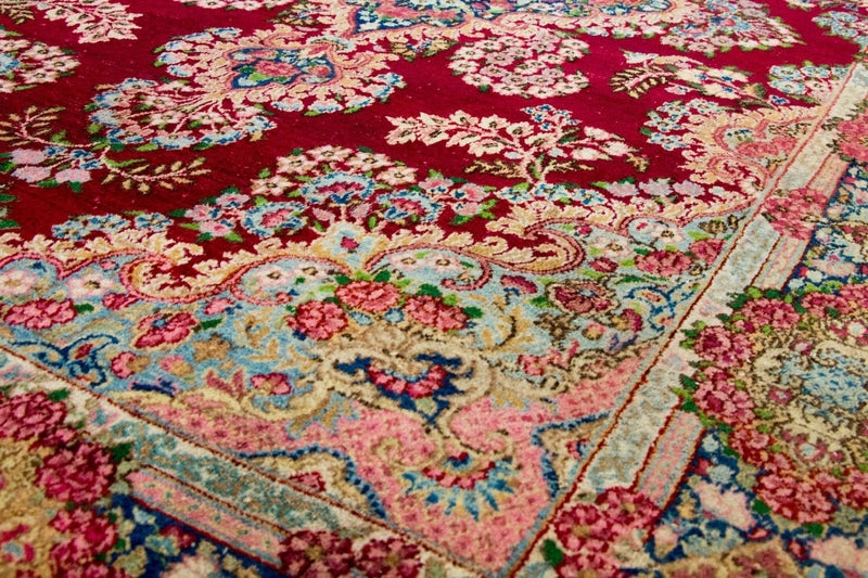 Alfombra persa - Clásica - 235 x 141 cm - rojo