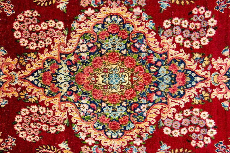 Alfombra persa - Clásica - 235 x 141 cm - rojo
