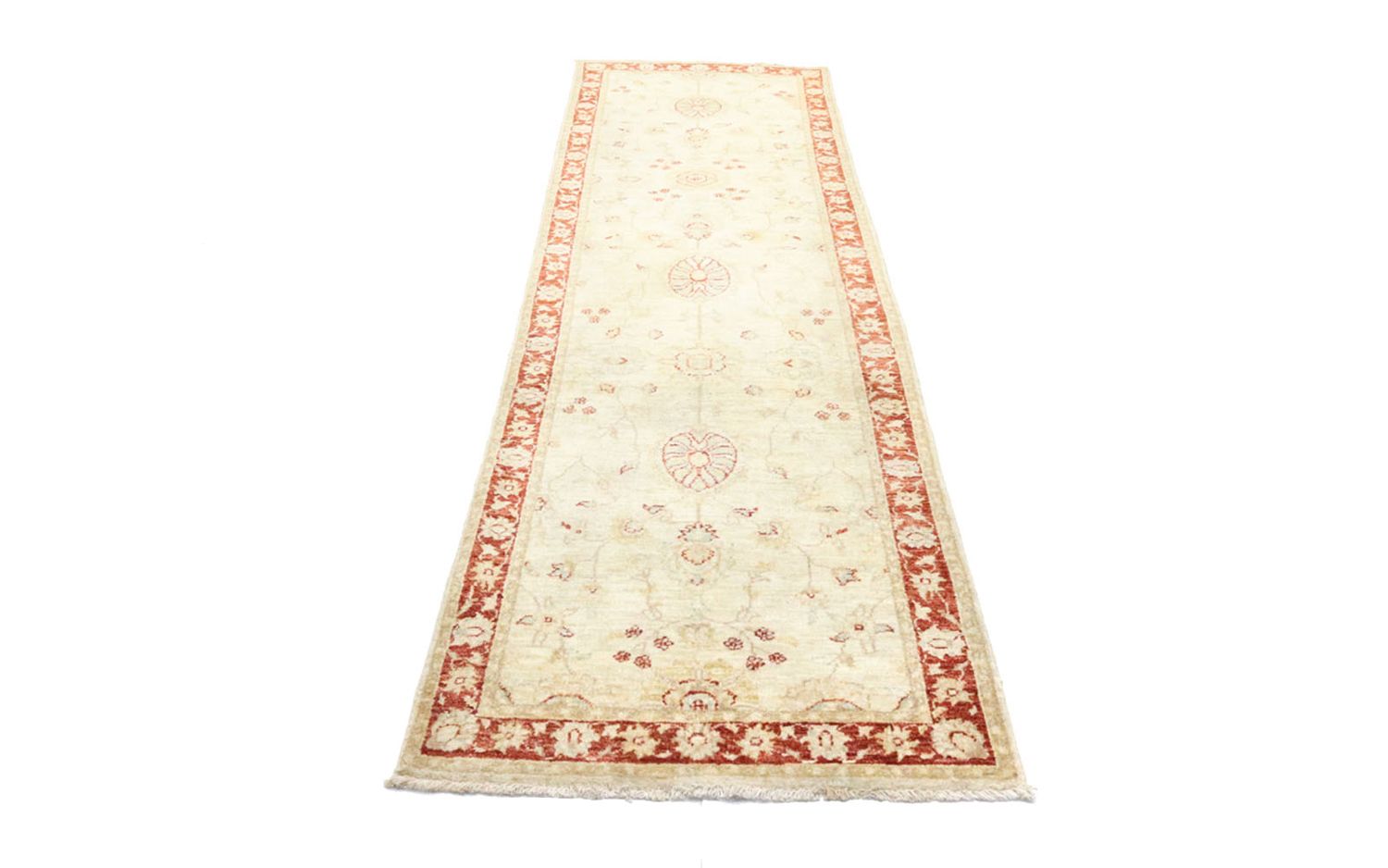 Alfombra de pasillo Alfombra Ziegler - 295 x 82 cm - beige
