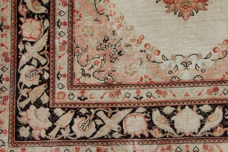 Alfombra de seda - Ghom Seda - Prima - 120 x 70 cm - beige