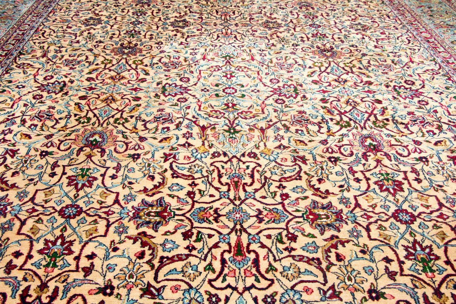 Alfombra persa - Clásica - 420 x 316 cm - beige