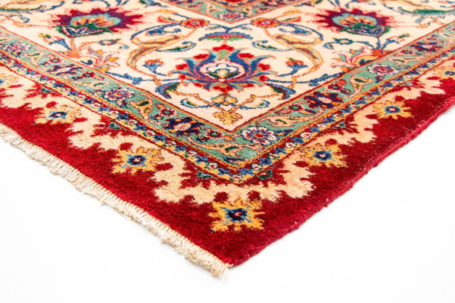 Alfombra persa - Tabriz - 410 x 212 cm - rojo