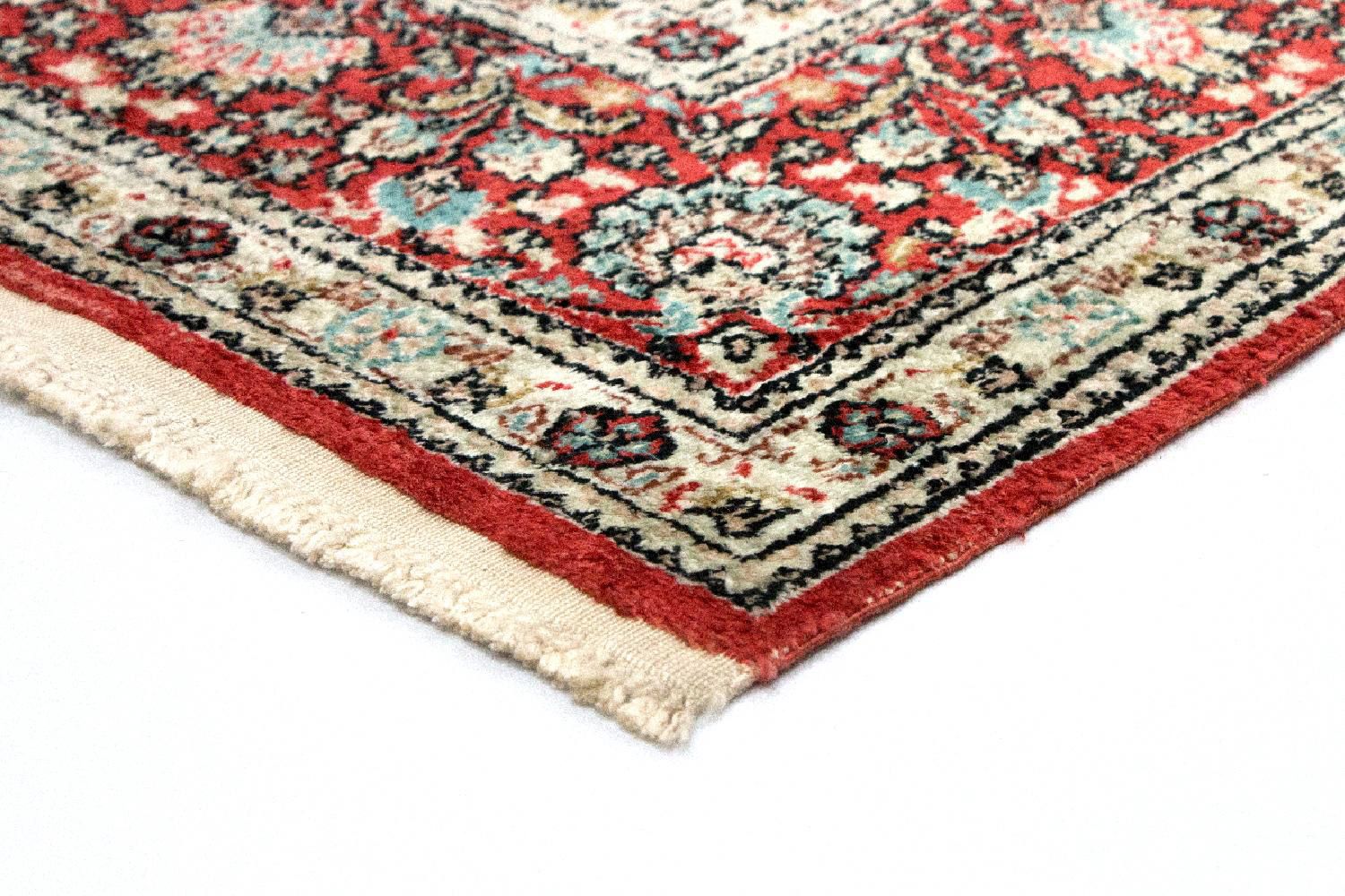Alfombra de seda - Seda china - 149 x 96 cm - beige