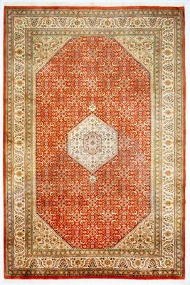 Alfombra persa - Bidjar - 300 x 200 cm - naranja