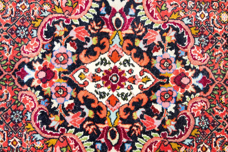 Alfombra de pasillo Alfombra persa - Bidjar - 397 x 89 cm - rojo