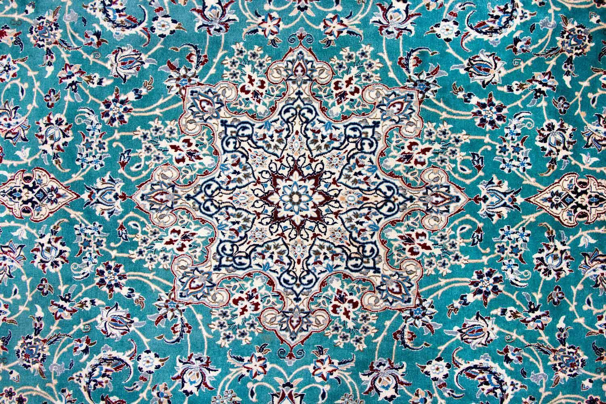 Alfombra Persa - Nain - Prima - 357 x 219 cm - verde