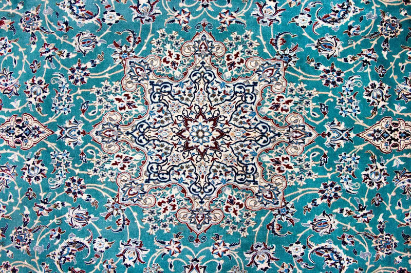 Alfombra Persa - Nain - Prima - 357 x 219 cm - verde