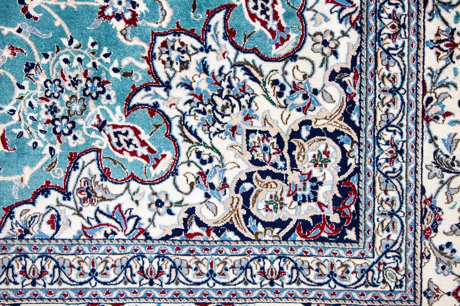 Alfombra Persa - Nain - Prima - 357 x 219 cm - verde