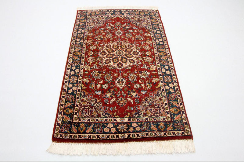 Alfombra persa - Clásica - 154 x 90 cm - rojo
