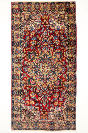 Alfombra persa - Clásica - 175 x 93 cm - multicolor