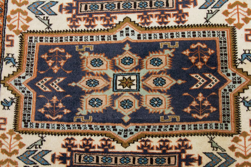 Alfombra persa - Nómada - 154 x 93 cm - beige