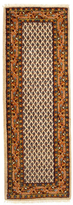 Alfombra de pasillo Alfombra oriental - 210 x 75 cm - beige