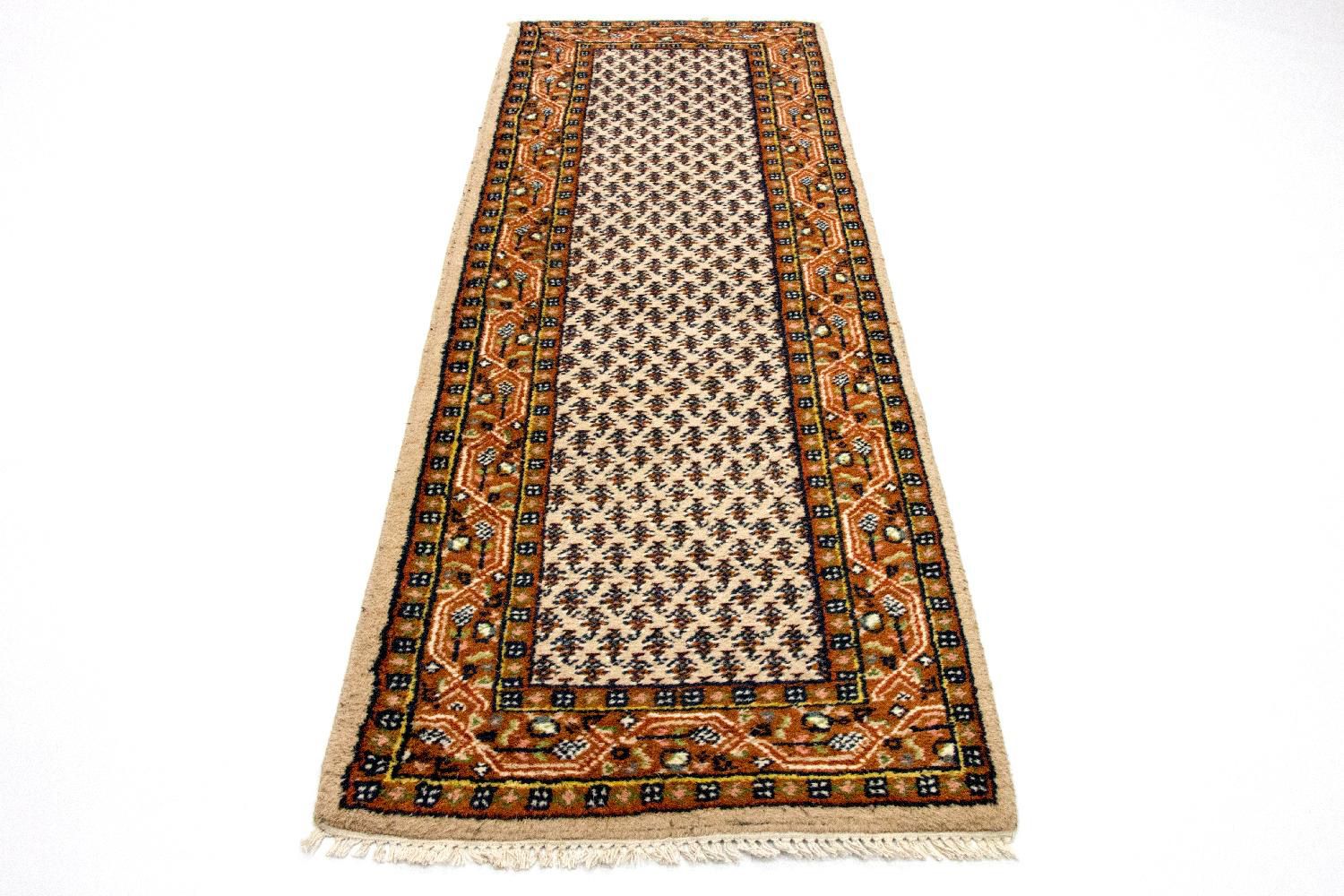 Alfombra de pasillo Alfombra oriental - 210 x 75 cm - beige