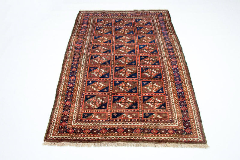 Alfombra afgana - Bukhara - 164 x 105 cm - azul