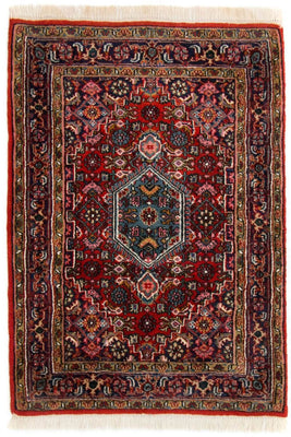 Alfombra oriental - 100 x 70 cm - rojo