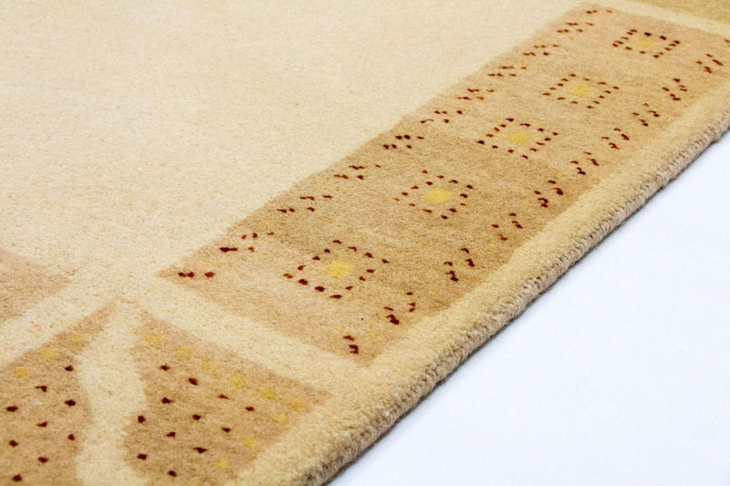 Alfombra Gabbeh - Loribaft Persa - 183 x 119 cm - beige