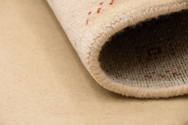 Alfombra Gabbeh - Loribaft Persa - 183 x 119 cm - beige