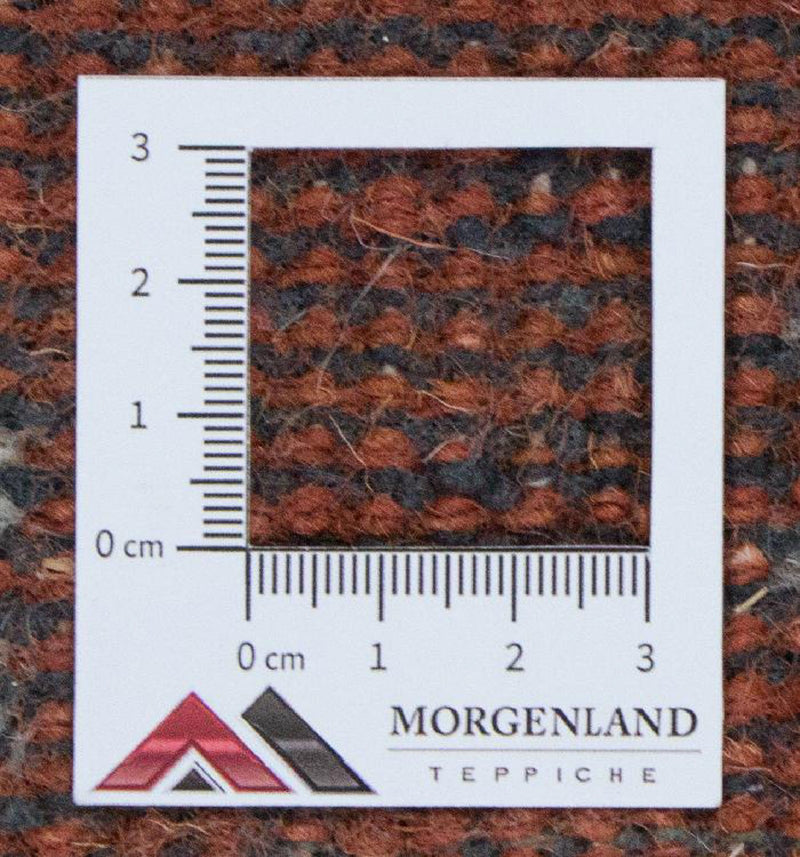 Alfombra oriental - 124 x 63 cm - rojo