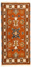 Alfombra oriental - 126 x 62 cm - óxido