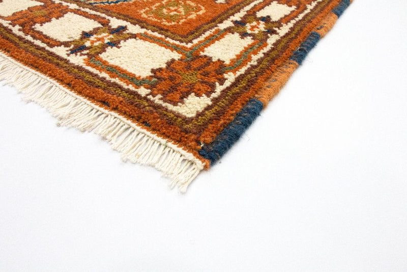 Alfombra oriental - 126 x 62 cm - óxido