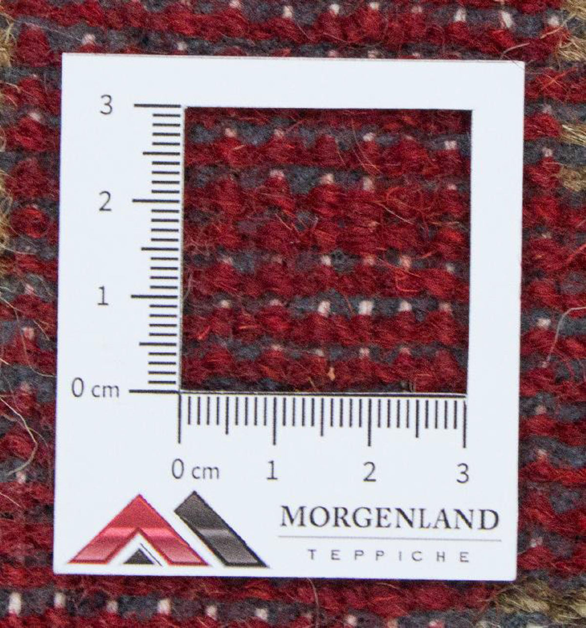 Alfombra oriental - 117 x 64 cm - rojo