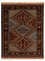 Alfombra afgana - 148 x 118 cm - marrón