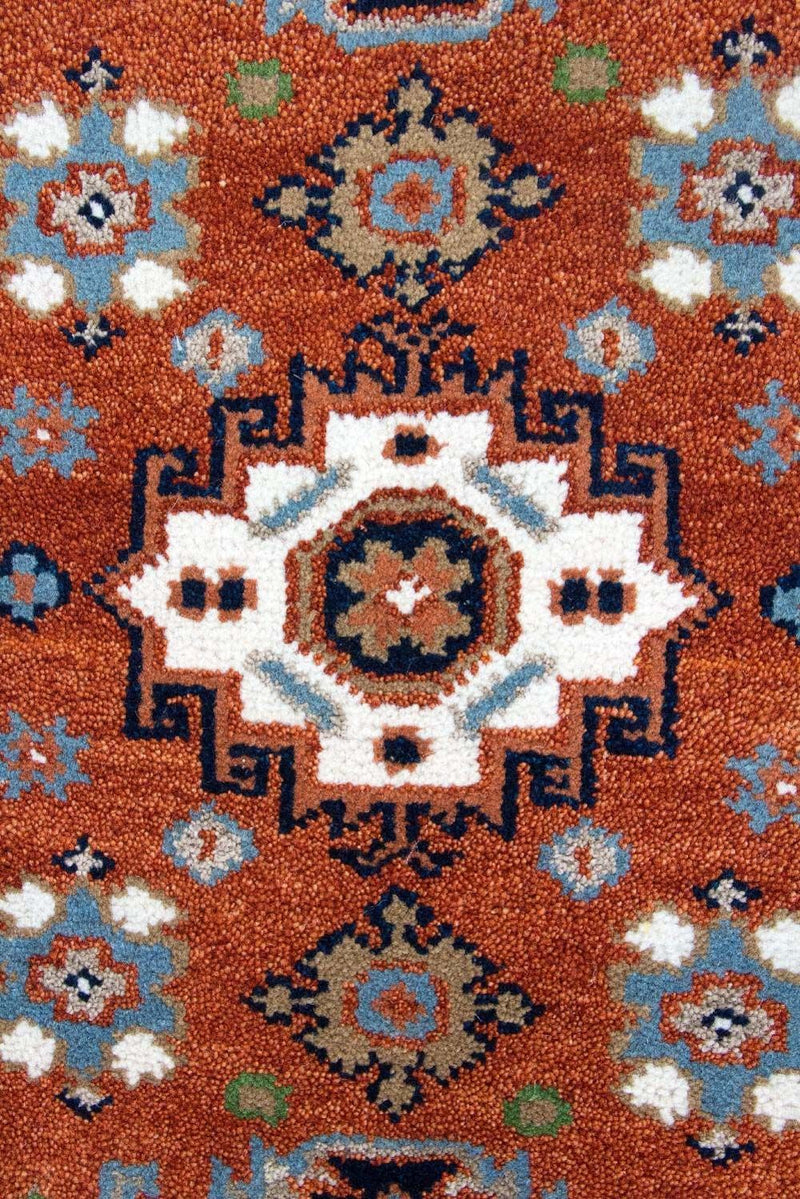 Alfombra oriental - 115 x 64 cm - óxido
