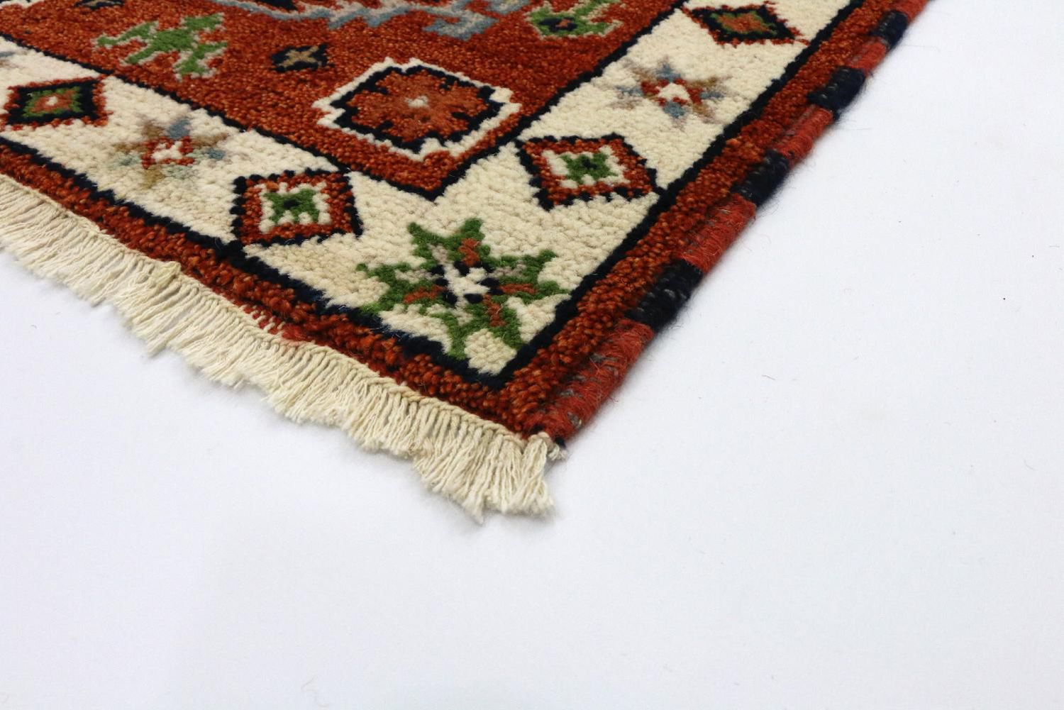 Alfombra oriental - 115 x 64 cm - óxido