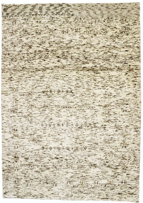 Alfombra de lana - 198 x 142 cm - beige