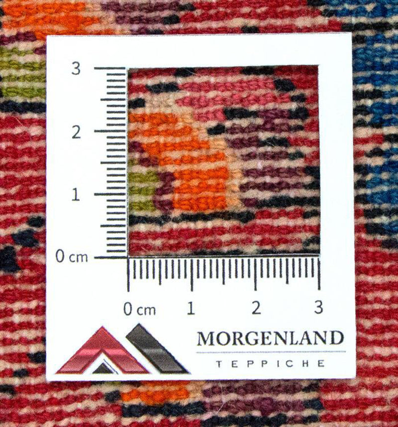Alfombra persa - Nómada - 126 x 66 cm - rojo