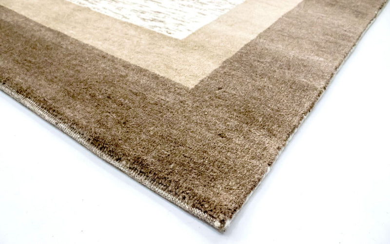 Alfombra Gabbeh - Loribaft Persa - 207 x 141 cm - beige