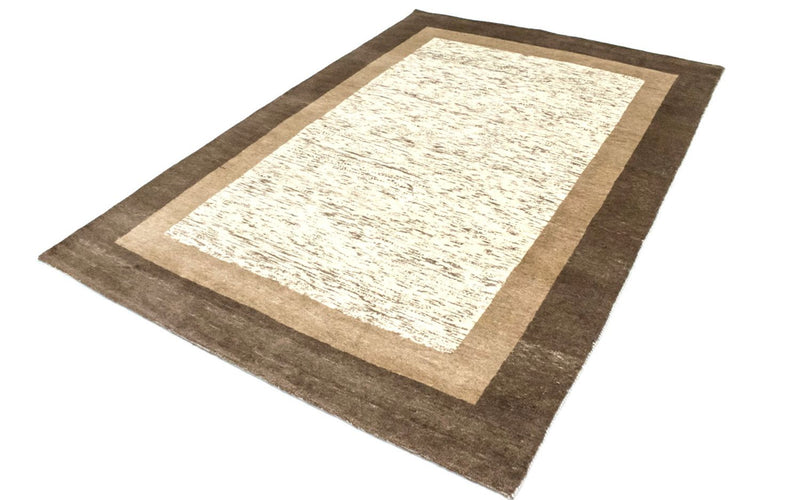 Alfombra Gabbeh - Loribaft Persa - 207 x 141 cm - beige