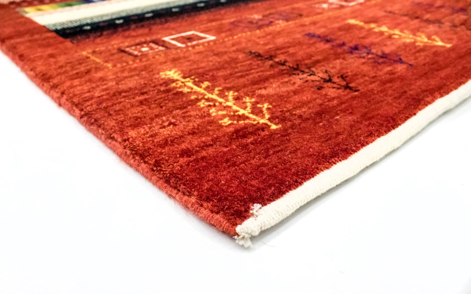 Alfombra Gabbeh - Loribaft Persa - 241 x 172 cm - colorido