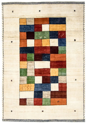 Alfombra Gabbeh - Loribaft Persa - 249 x 175 cm - colorido