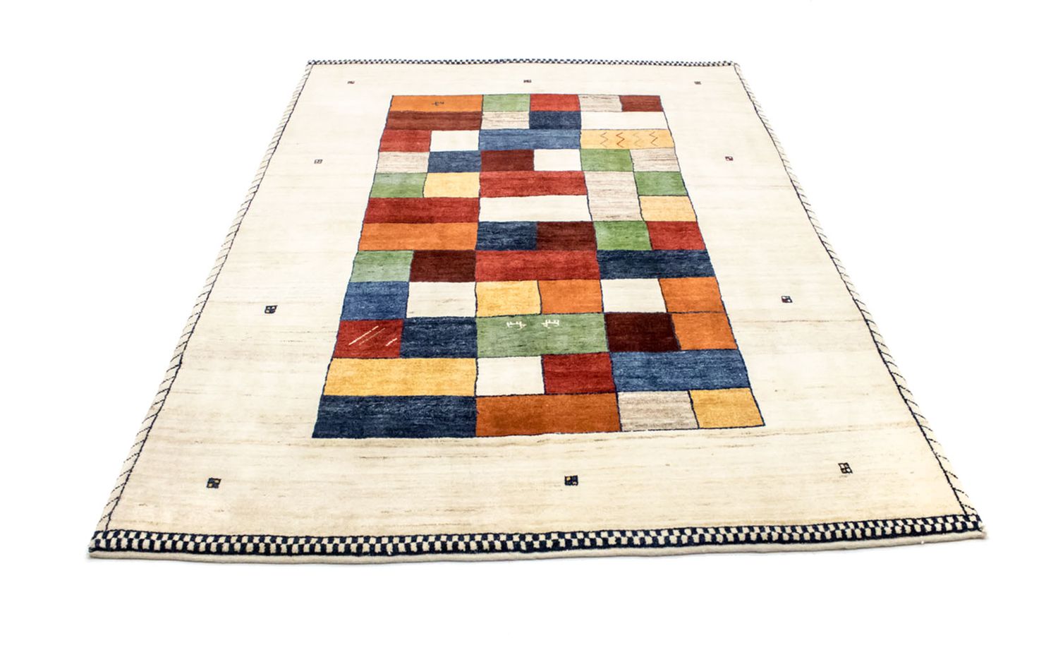 Alfombra Gabbeh - Loribaft Persa - 249 x 175 cm - colorido