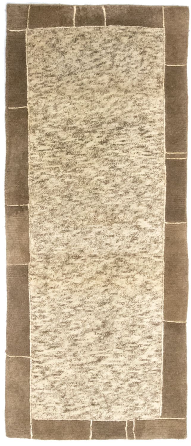 Alfombra de pasillo Alfombra de Nepal - 200 x 84 cm - multicolor
