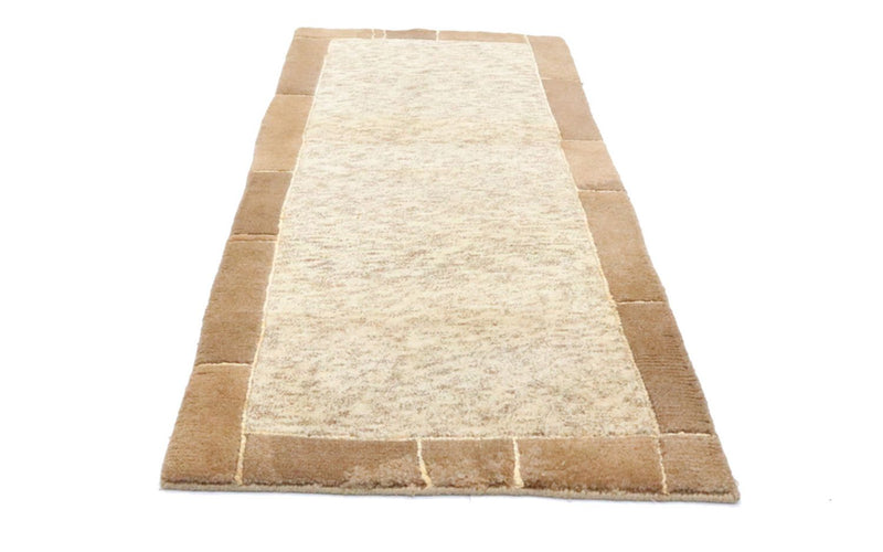 Alfombra de pasillo Alfombra de Nepal - 200 x 84 cm - multicolor