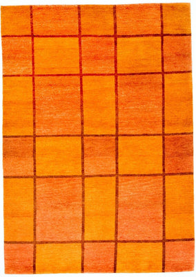 Alfombra Gabbeh - Indus - 239 x 168 cm - naranja