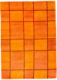 Alfombra Gabbeh - Indus - 239 x 168 cm - naranja