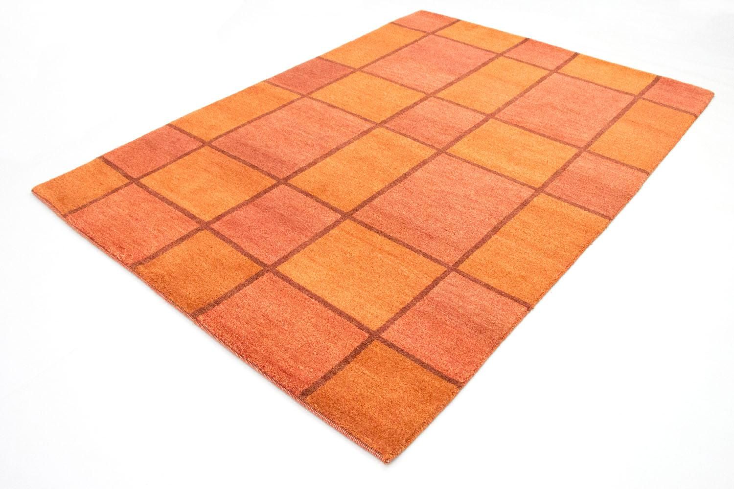 Alfombra Gabbeh - Indus - 239 x 168 cm - naranja