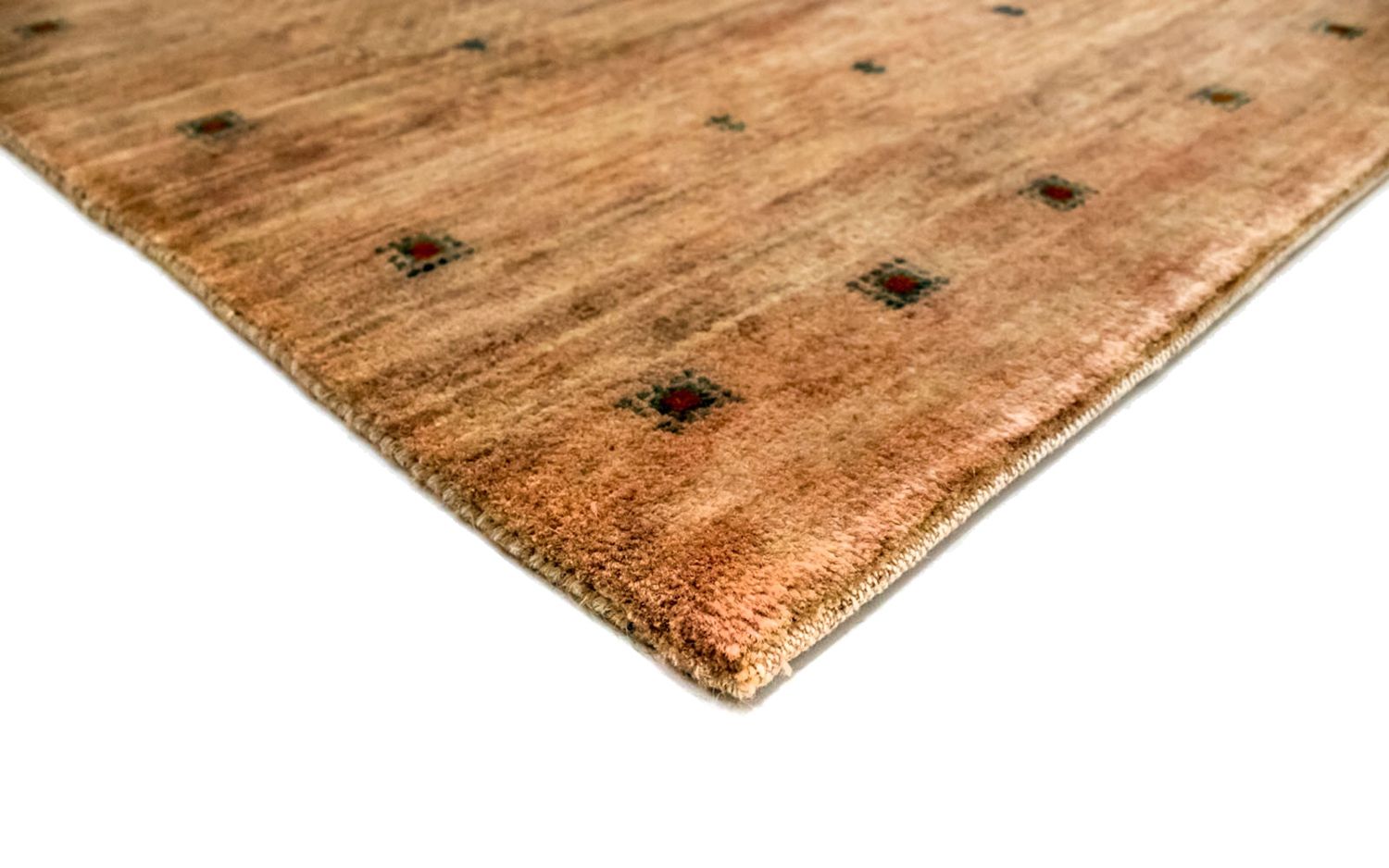 Alfombra Gabbeh - Loribaft Persa - 242 x 167 cm - marrón