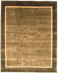 Alfombra Gabbeh - Loribaft Persa - 253 x 203 cm - marrón