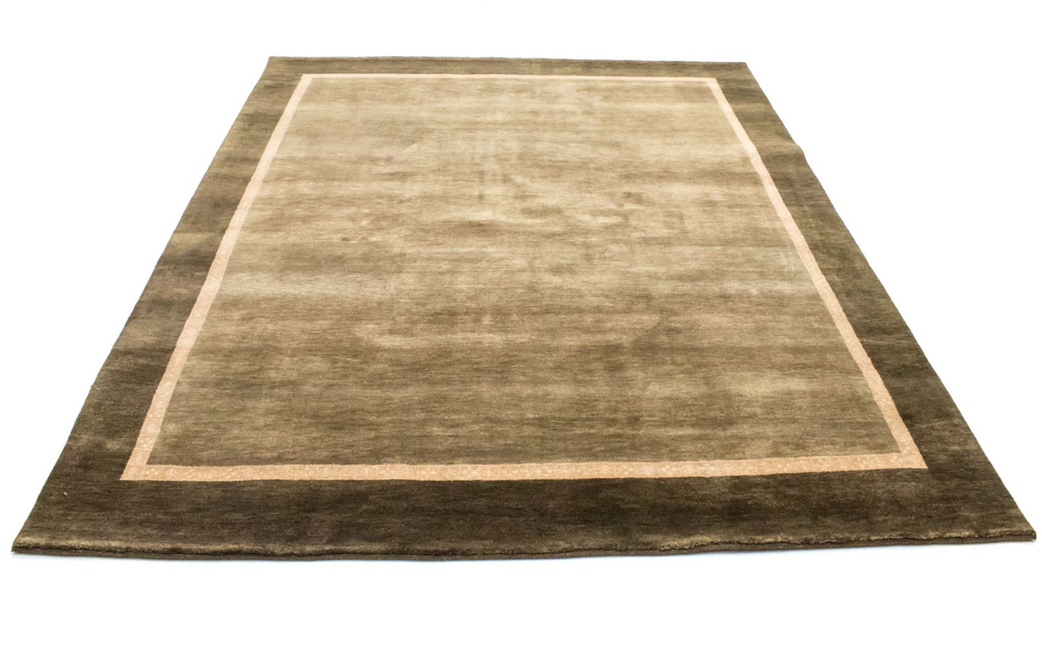 Alfombra Gabbeh - Loribaft Persa - 253 x 203 cm - marrón