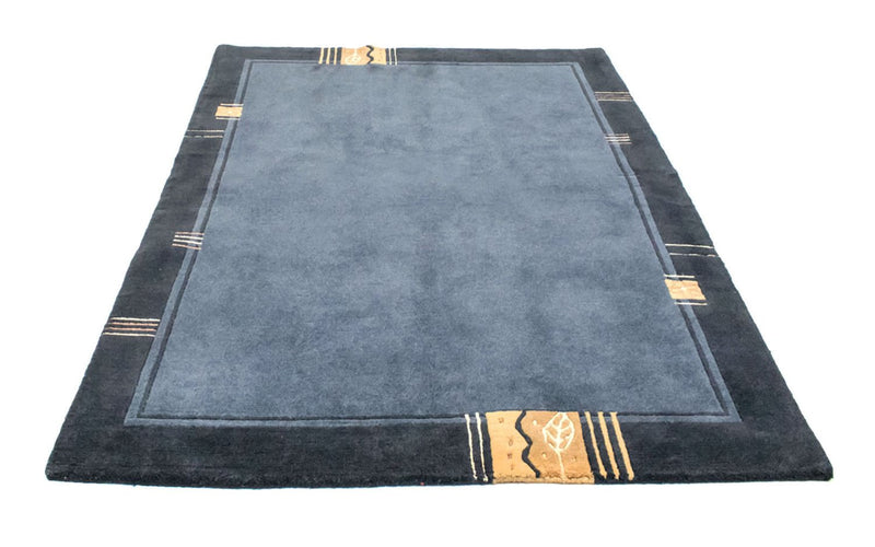Alfombra de Nepal - 234 x 170 cm - azul claro