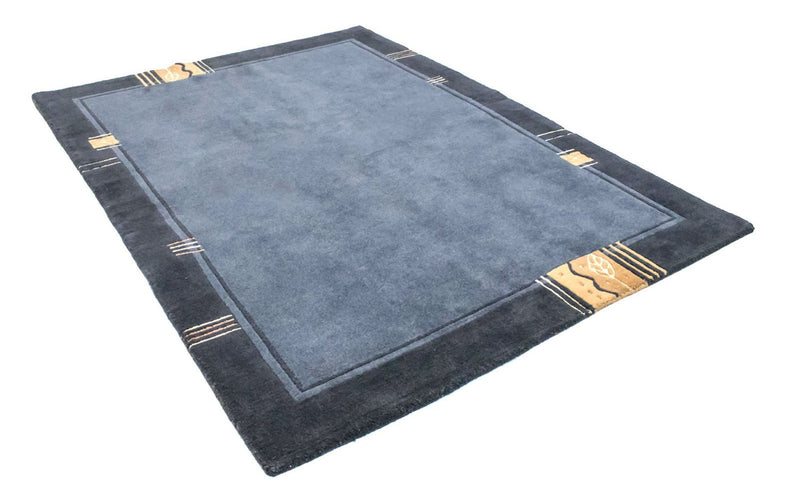 Alfombra de Nepal - 234 x 170 cm - azul claro