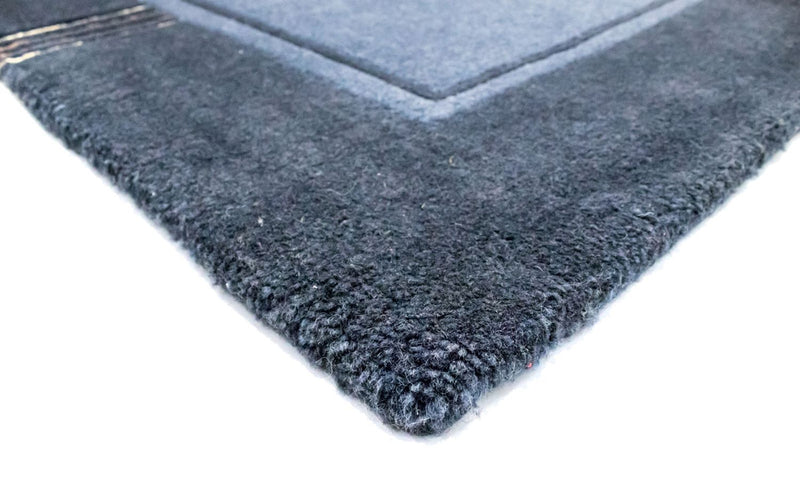 Alfombra de Nepal - 234 x 170 cm - azul claro