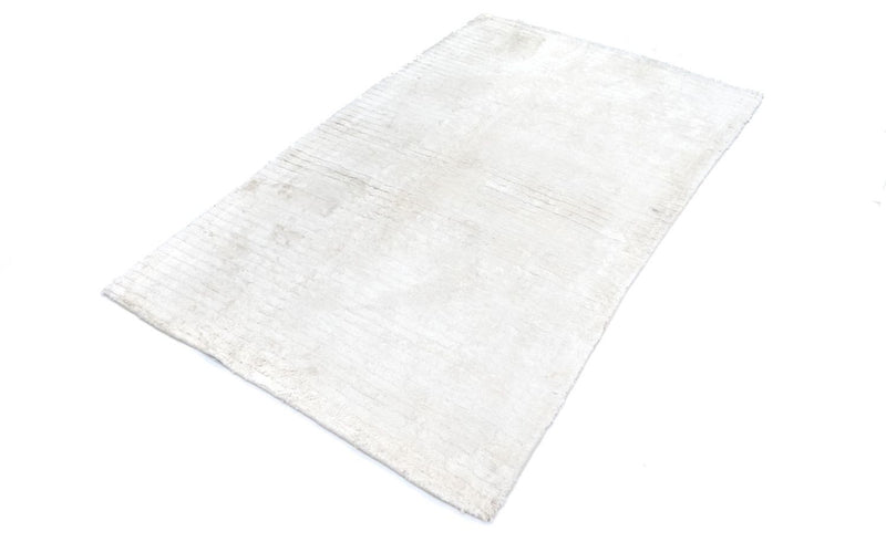 Alfombra de lana - 155 x 89 cm - beige